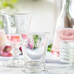 Abeille glass med stett 35 cl 6 stk