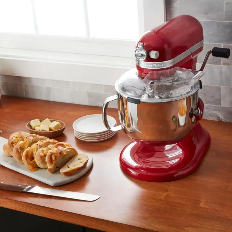 Accessory helleskjold til KitchenAid kjøkkenmaskin med spak