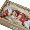 Adam & Annika nisser i trekasse 13,5 cm