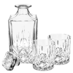 Admiral karaffel og glass i krystall 3 deler 89/27 cl