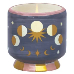 Adopo duftlys jasmine & rose Moon Phases blå