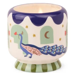 Adopo duftlys misted lime Peacock blå