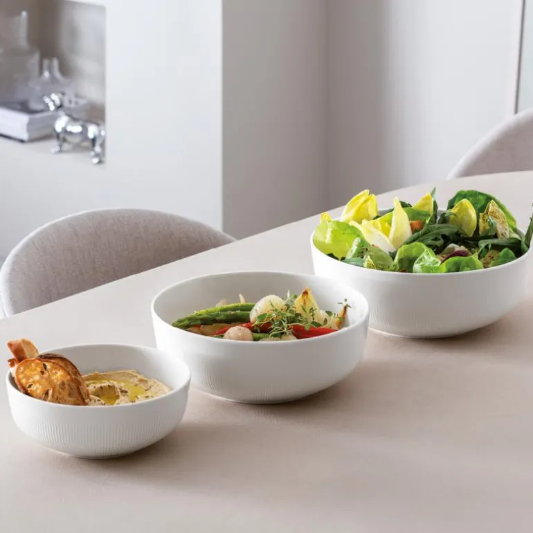 Afina salatskål 2L hvit