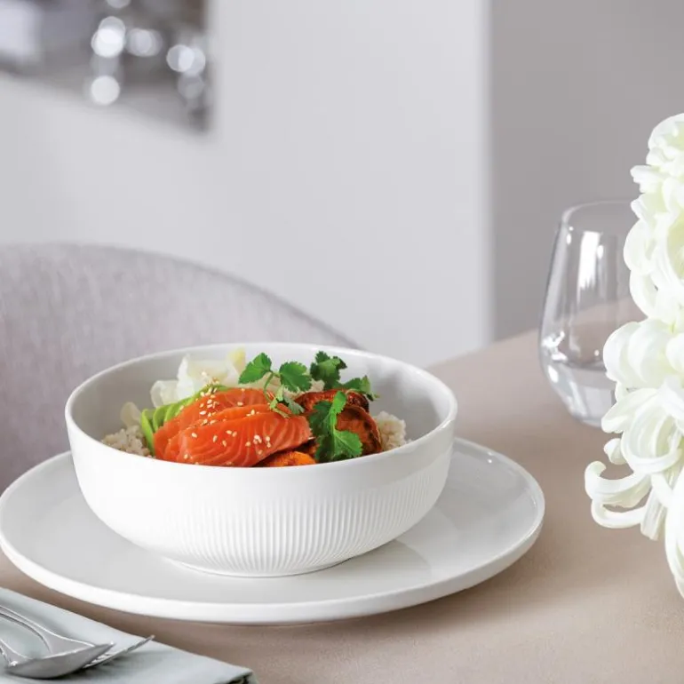 Afina salatskål 1L hvit