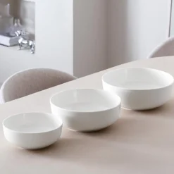 Afina salatskål 1L hvit