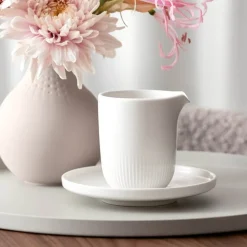 Afina skål til kaffekopp 14 cm hvit