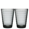 Aino Aalto glass 33 cl 2 stk grå