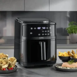 Airfry Steam 700 airfryer 7L svart