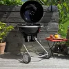 Air kullgrill F50 emaljert stål/svart