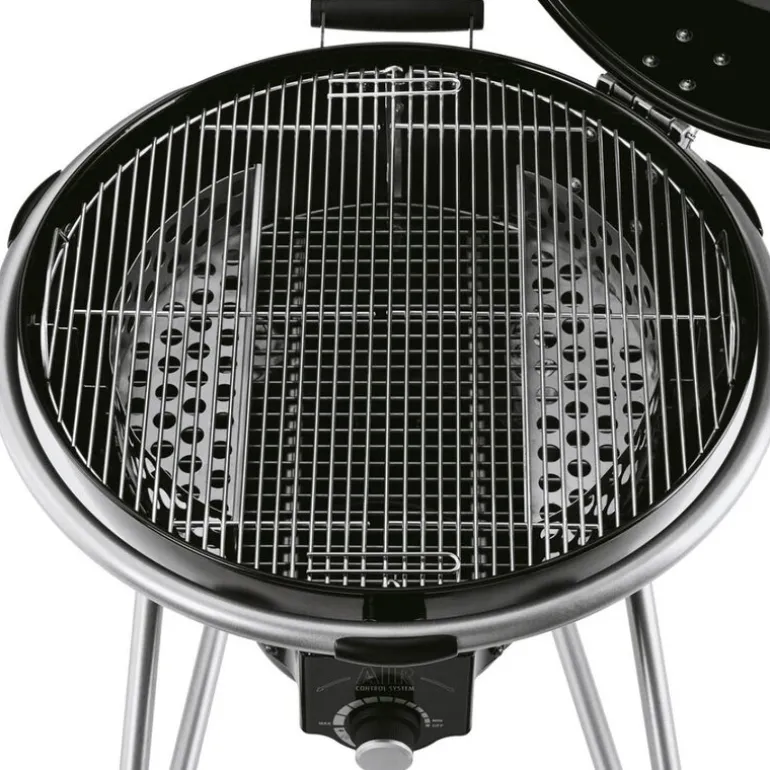 Air kullgrill F60 emljert stål/svart