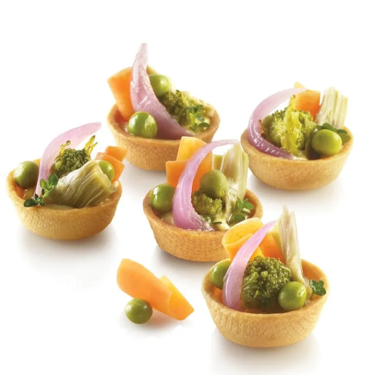Airplus 15 silikon bakeform rund 4x1,6 cm