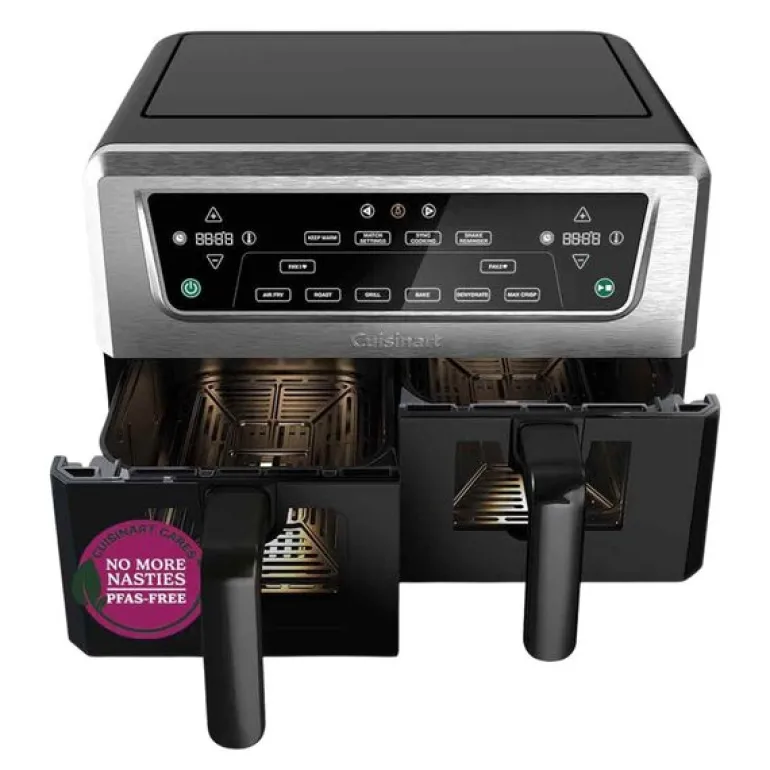 AirTwin airfryer AFD10XSSE 10,4L 2400W rustfritt stål