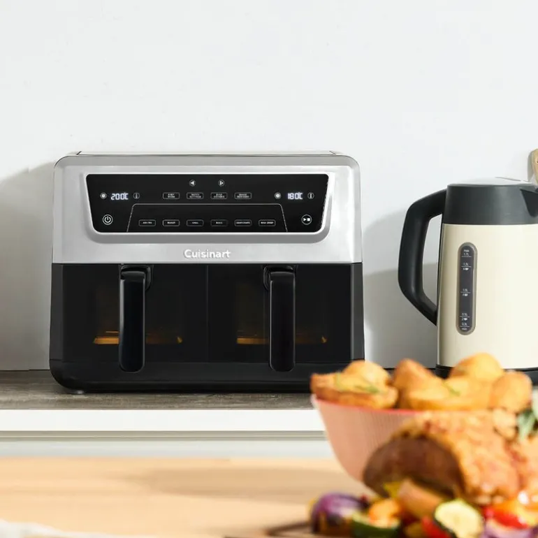 AirTwin airfryer AFD10XSSE 10,4L 2400W rustfritt stål