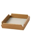Airy teak brett 18x18 cm Oyster White