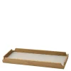 Airy teak brett 36,6x14,6 cm Oyster White