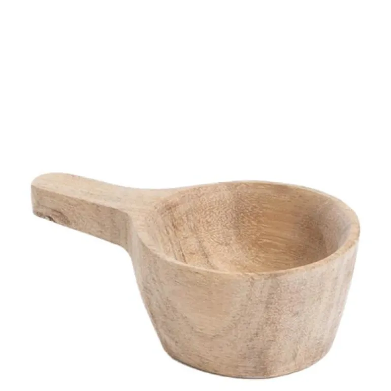 Akasie kaffeskje 8 cm