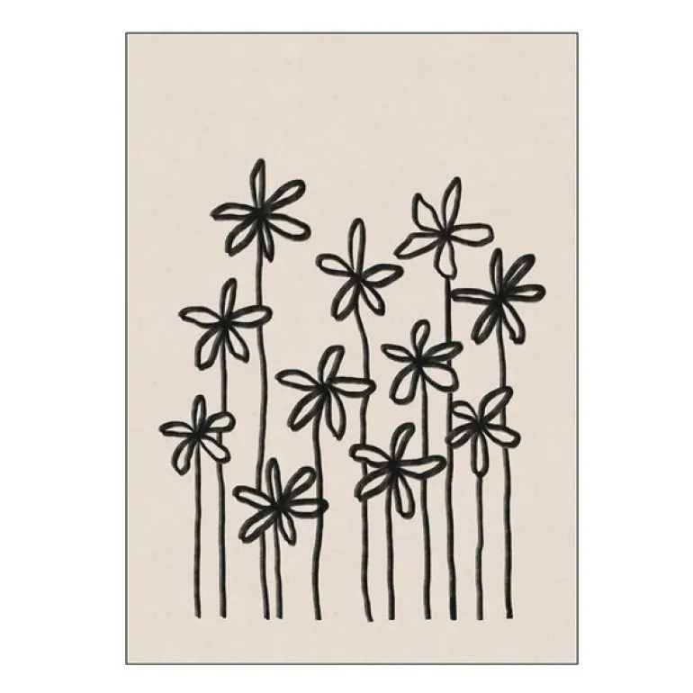 Alisa Galitsyna poster 50x70 cm a field of flowers