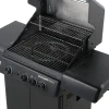 AllFlame Peer 3 gassgrill 13500W svart
