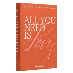 All You Need is Love fotobok oransje