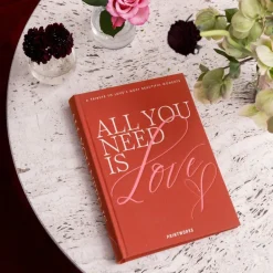 All You Need is Love fotobok oransje