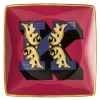 Alphabet skål 12 cm kvadratisk K