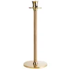 Alto Basso lysestake L 40 cm messing/eik