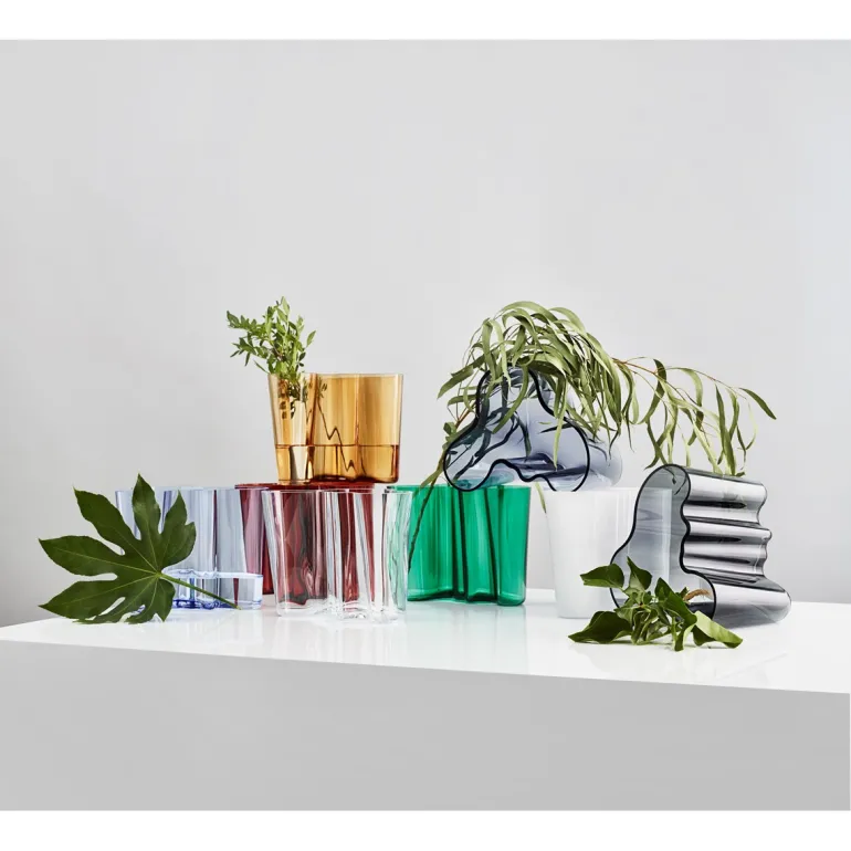 Alvar Aalto vase 12 cm hvit