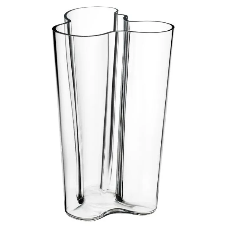 Alvar Aalto vase 25,1 cm klar
