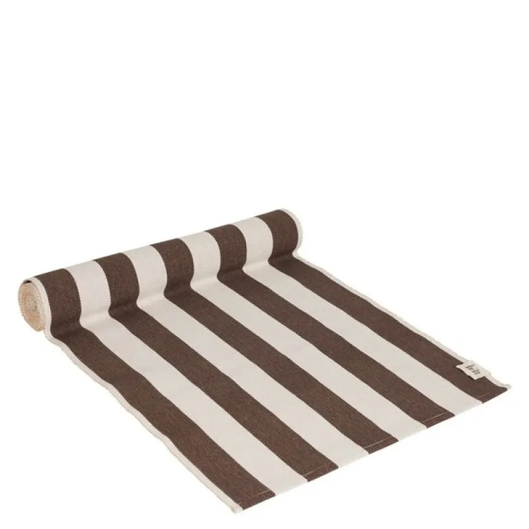 Amalia bordløper 40x250 cm nougat