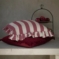 Amalia putetrekk 48x48 cm rød
