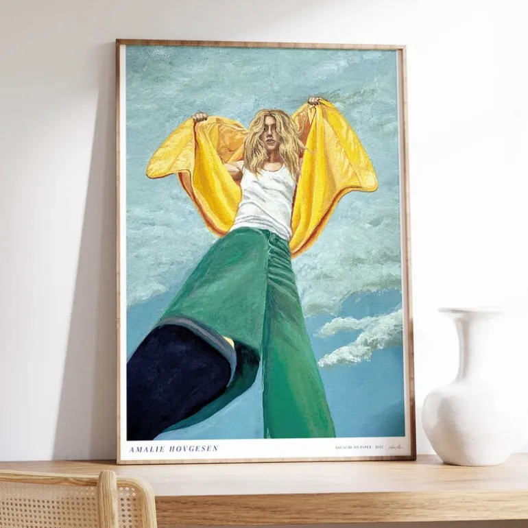 Amalie Hovgesen poster 50x70 cm laura