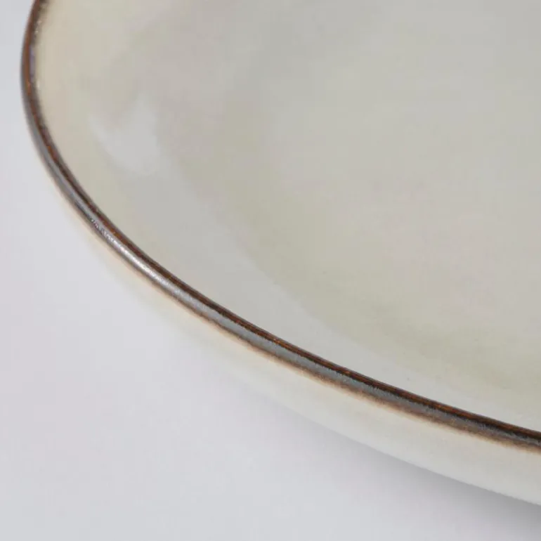 Amera serveringsfat 40x30 cm beige