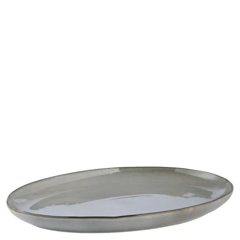 Amera serveringsfat 40x30 cm grå