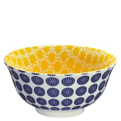AMICI skål 85 cl 18 cm prikker