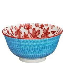 AMICI skål 85 cl 18 cm rombe blå