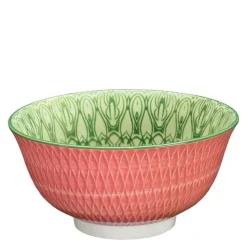 AMICI skål 50 cl 15,5 cm rombe rosa
