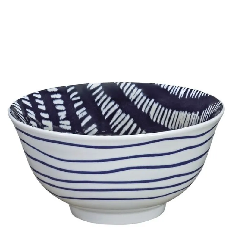 AMICI skål 85 cl 18 cm striper