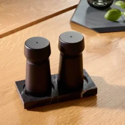 Amsterdam krydderkvern 11 cm 2 stk bøk/svart