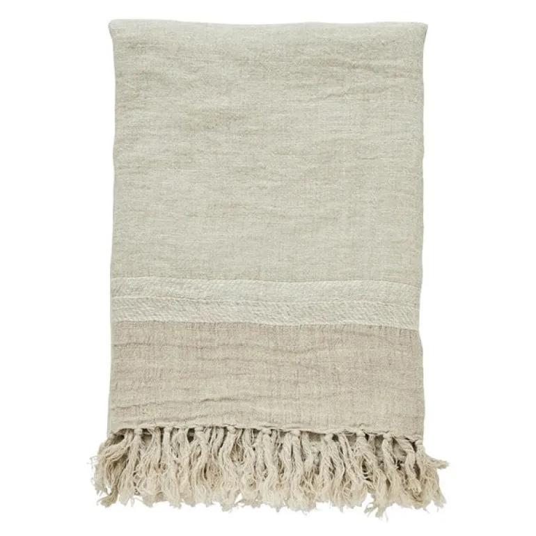 Ana pledd 170x130 cm lin