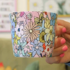 Anette Moi krus 27 cl blomster