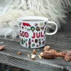Anette Moi krus 27 cl God jul hvit