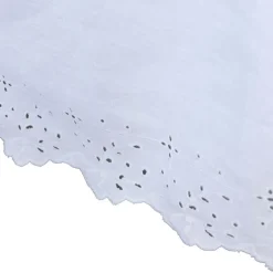 Anglaise duk 320x140 cm hvit