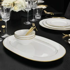 Anmut Gold ovalt fat 41 cm