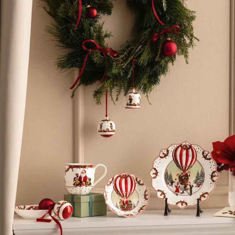 Annual Christmas julekule 2026 18x15 cm