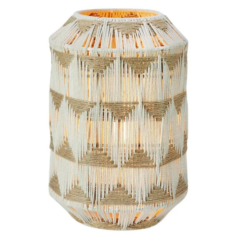 Ano bordlampe 35 cm beige/brun