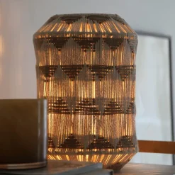 Ano bordlampe 35 cm beige/brun