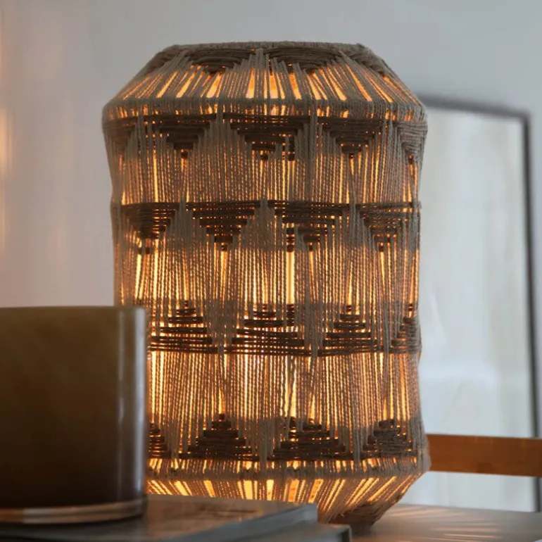 Ano bordlampe 35 cm beige/brun