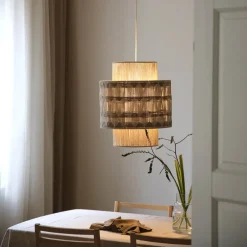 Ano pendellampe 52 cm beige/brun
