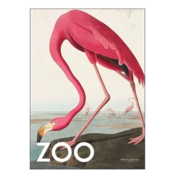 A.P. Atelier poster 30x40 cm the zoo collection  pink flamingo edt. 002