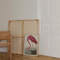 A.P. Atelier poster 30x40 cm the zoo collection  pink flamingo edt. 002